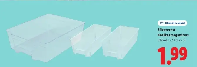 Aanbieding: Koelkastorganizers