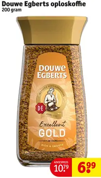 Aanbieding: Douwe Egberts oploskoffie