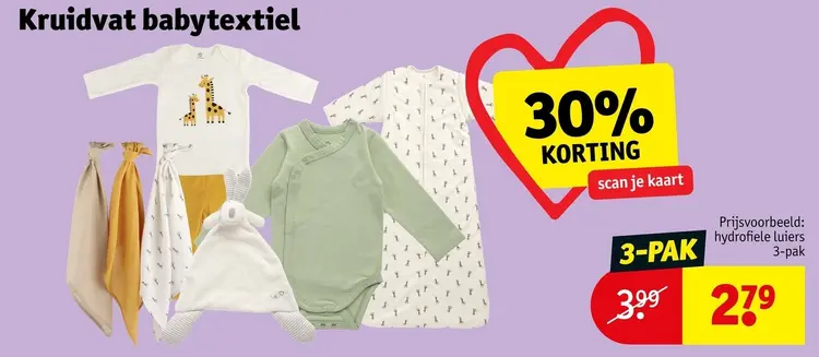 Aanbieding: Babytextiel