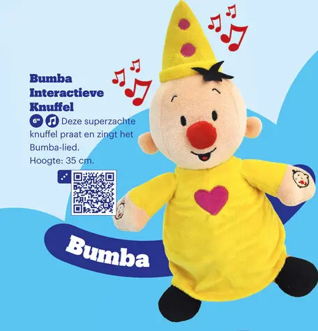 Aanbieding: Bumba Interactieve Knuffel