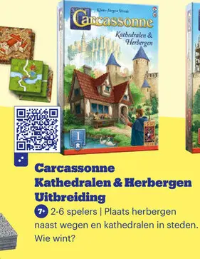 Aanbieding: Carcassonne Kathedralen & Herbergen Uitbreidi