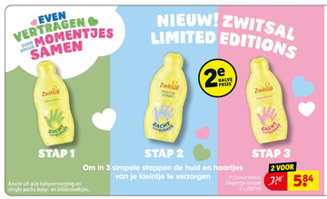 Aanbieding: Zwitsal LIMITED EDITIONS