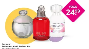 Aanbieding: Amor Amor, Anaïs Anaïs of Noa