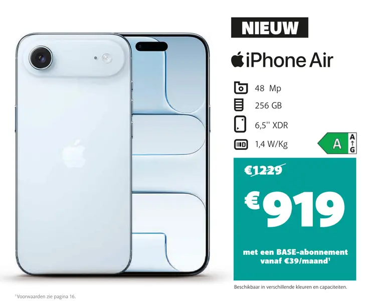 Aanbieding: iPhone Air
