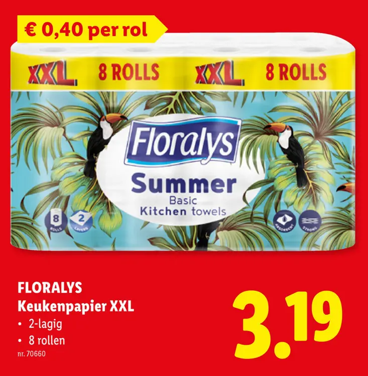 Promotie: Keukenpapier XXL