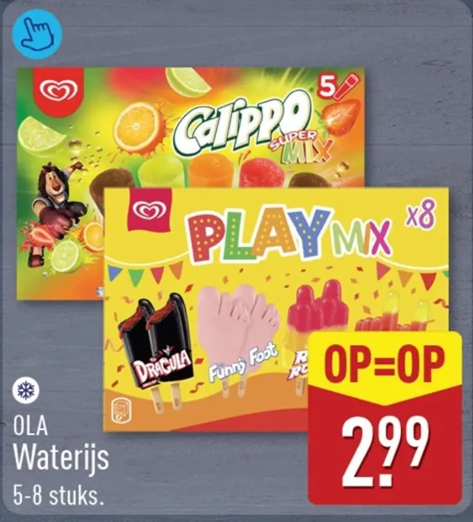 Aanbieding: Waterijs