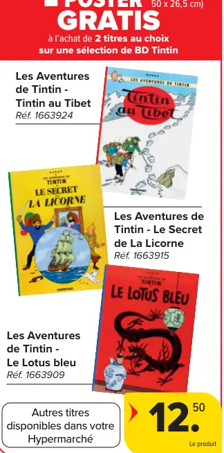 Offre: Les Aventures de Tintin - Tintin au Tibet, Le