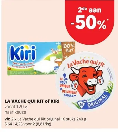 Promotie: La Vache qui rit of Kiri