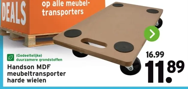 Aanbieding: Handson MDF meubeltransporter
