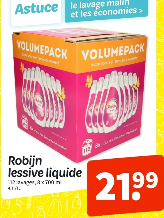 Offre: Robijn lessive liquide