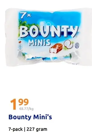 Promotie: Bounty Mini's