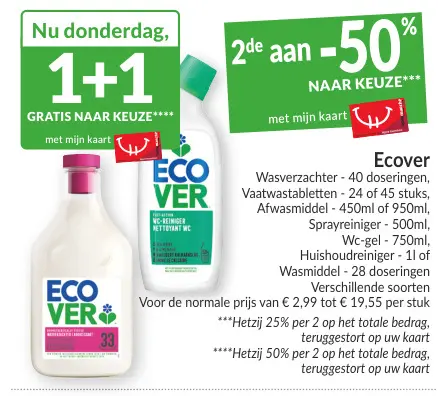 Promotie: Ecover