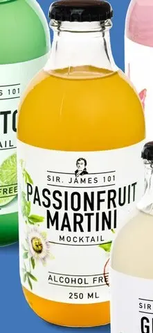 Aanbieding: Sir James passionfruit martini