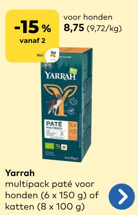 Promotie: Yarrah multipack paté