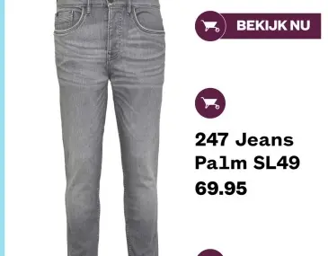 Aanbieding: 247 Jeans Palm SL49