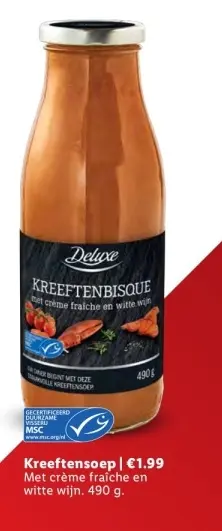 Aanbieding: Kreeftensoep