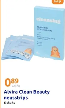 Aanbieding: Alvira Clean Beauty neusstrips