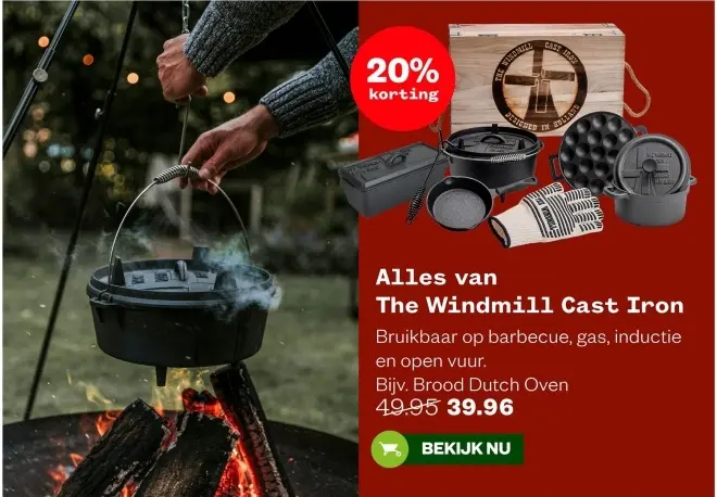 Aanbieding: Alles van The Windmill Cast Iron
