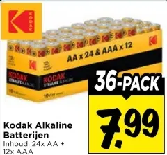 Aanbieding: Alkaline Batterijen