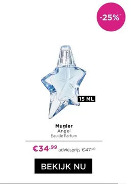 Aanbieding: Mugler Angel
