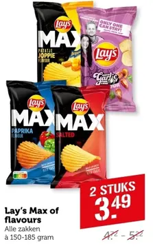 Aanbieding: Lay's Max of flavours