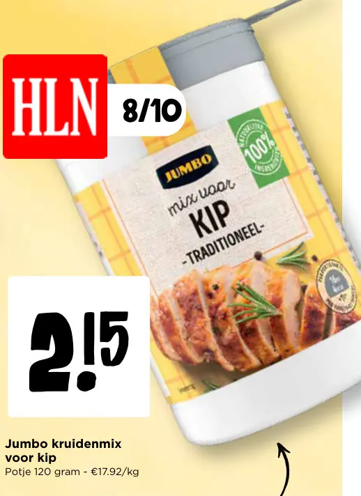 Promotie: Jumbo Kruidenmix voor kip