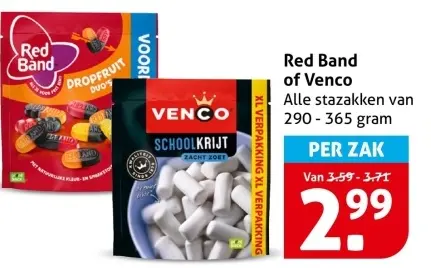Aanbieding: Red Band or Venco
