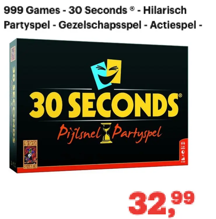 Aanbieding: 30 Seconds