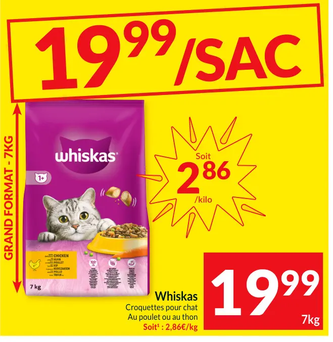 Offre: Croquettes pour chat