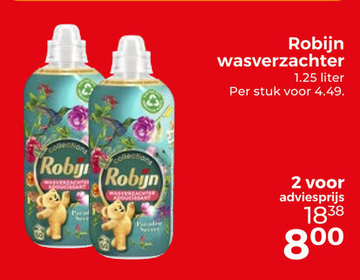 Aanbieding: Robijn wasverzachter