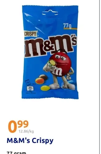 Promotie: M&M's Crispy