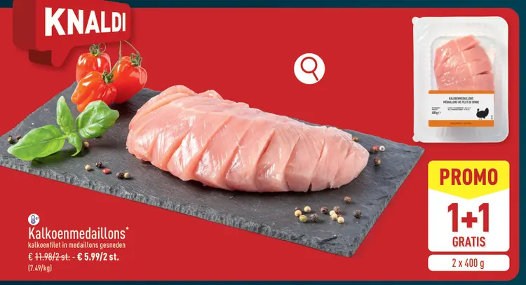 Promotie: Kalkoenmedaillons