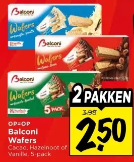Balconi Wafers