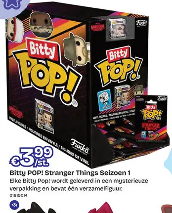 Aanbieding: Bitty POP! Stranger Things Seizoen 1