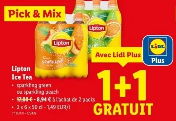 Offre: Ice Tea