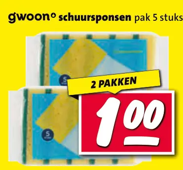 Aanbieding: schuursponsen
