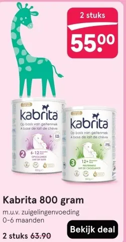 Aanbieding: Kabrita