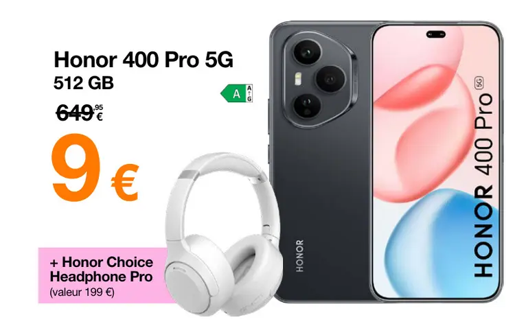 Offre: Honor 400 Pro 5G