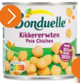 Promotie: BONDUELLE kikkererwten blik