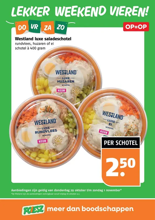 Aanbieding: Westland luxe saladeschotel