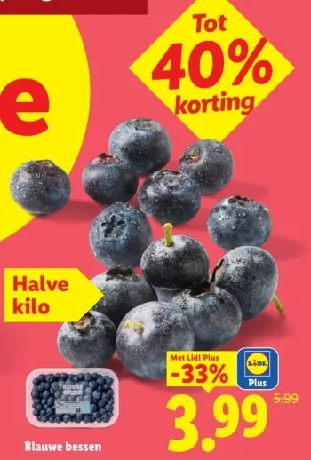 Aanbieding: Blauwe bessen
