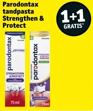 Promotie: Tandpasta Strengthen & Protect