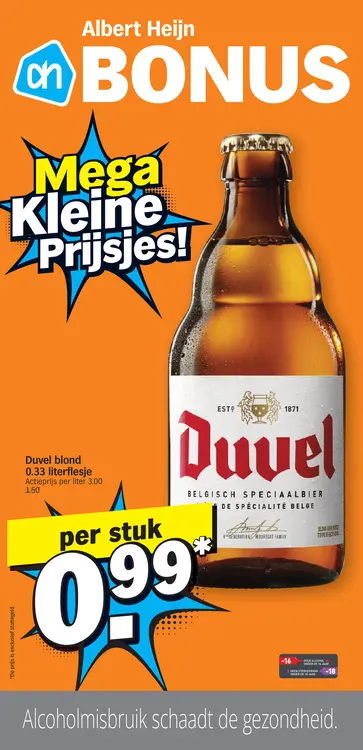 Promotie: Blond bier