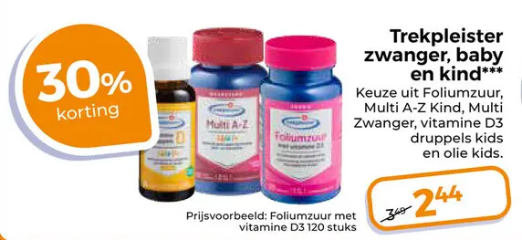 Aanbieding: Trekpleister, zwanger, baby en kind