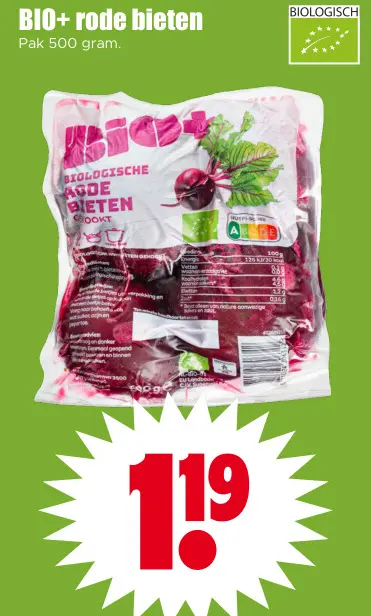 Aanbieding: rode bieten