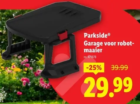 Promotie: Grage voor robotmaaier