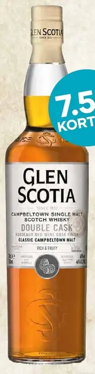 Aanbieding: Glen Scotia Double Cask Malt, Rum Finish of B