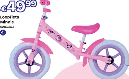 Aanbieding: Minnie Mouse Loopfiets