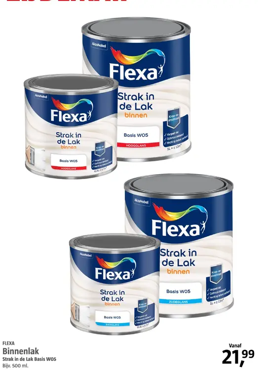 Aanbieding: Binnenlak Strak in de Lak Basis W05