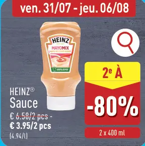 Offre: Sauce
